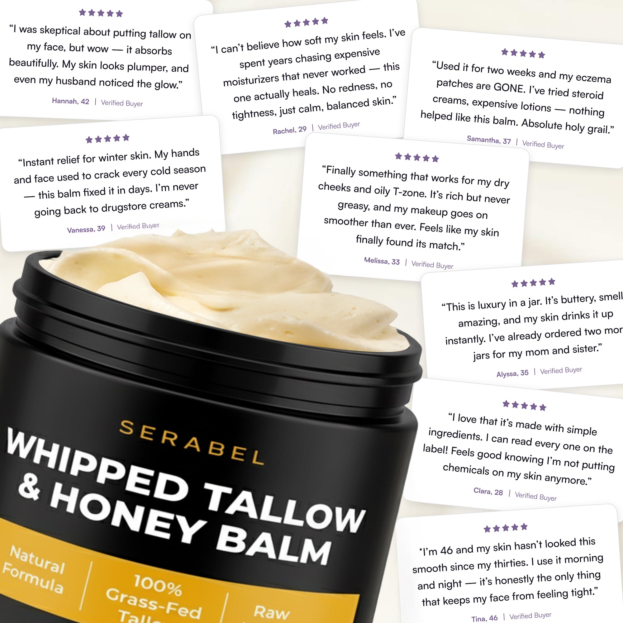 Tallow & Honey Balm